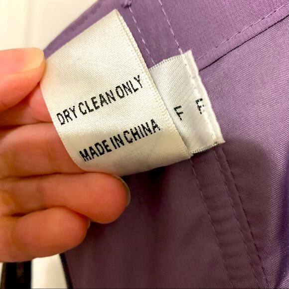 Bill Levkoff Strapless Chiffon Victorian Lilac Formal Dress - Picture 3 of 7